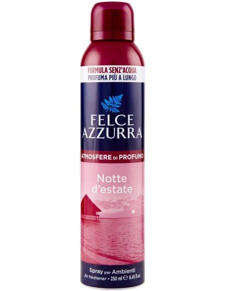felce azzurra aria di casa deodorante - spray 250ml - notte d'estate: tuttocasashop.live: pulizia e cura della casa