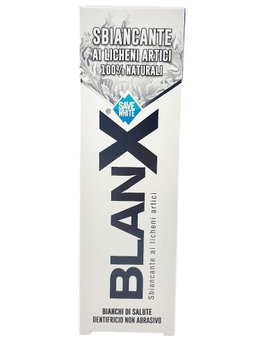 blanx dentifricio - 75ml - licheni artici 100% naturali - sbiancante: tuttocasashop.live: igiene e cura della persona