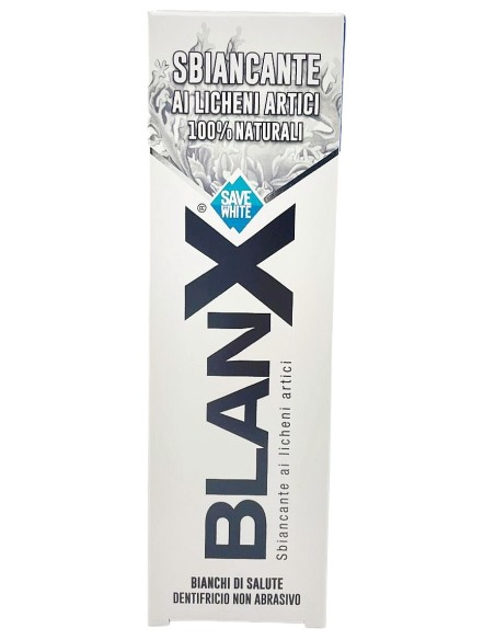 blanx dentifricio - 75ml - licheni artici 100% naturali - sbiancante: tuttocasashop.live: igiene e cura della persona