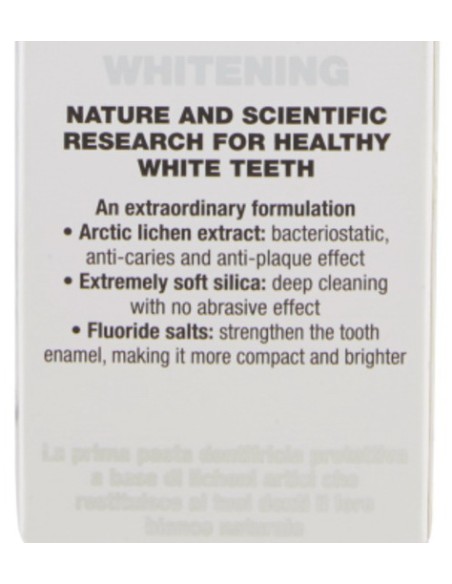 blanx dentifricio - 75ml - licheni artici 100% naturali - sbiancante: tuttocasashop.live: igiene e cura della persona