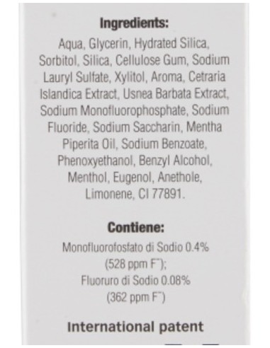 blanx dentifricio - 75ml - licheni artici 100% naturali - sbiancante: tuttocasashop.live: igiene e cura della persona