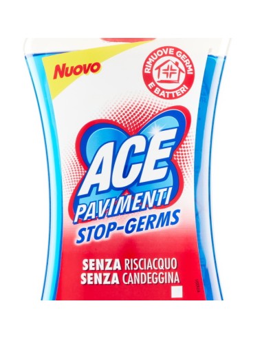 ace pavimenti igienizzante - 1 litro - stop germs - senza candeggina: tuttocasashop.live: pulizia e cura della casa