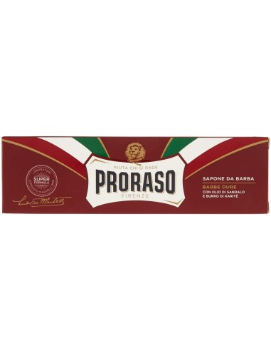 proraso sapone da barba tubo 150ml - barbe dure - olio di sandalo e karite: tuttocasashop.live: igiene e cura della persona
