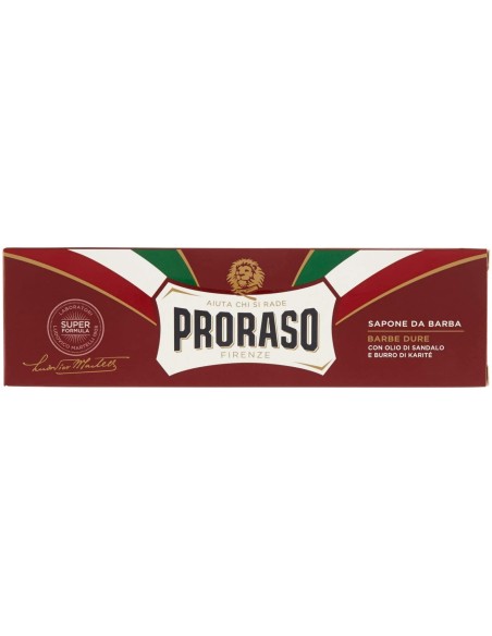 proraso sapone da barba tubo 150ml - barbe dure - olio di sandalo e karite: tuttocasashop.live: igiene e cura della persona