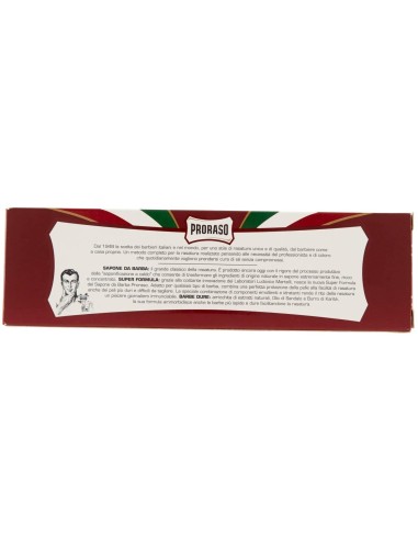 proraso sapone da barba tubo 150ml - barbe dure - olio di sandalo e karite: tuttocasashop.live: igiene e cura della persona