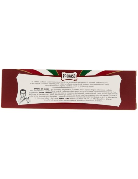 proraso sapone da barba tubo 150ml - barbe dure - olio di sandalo e karite: tuttocasashop.live: igiene e cura della persona