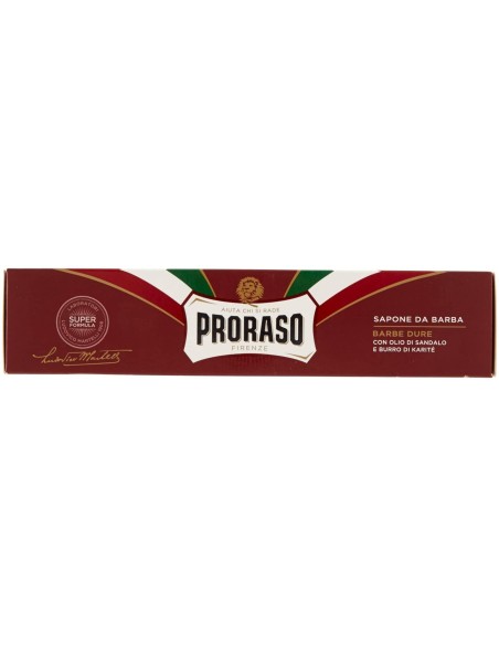 proraso sapone da barba tubo 150ml - barbe dure - olio di sandalo e karite: tuttocasashop.live: igiene e cura della persona