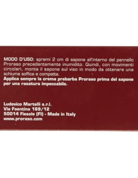 proraso sapone da barba tubo 150ml - barbe dure - olio di sandalo e karite: tuttocasashop.live: igiene e cura della persona