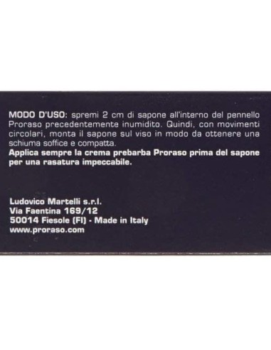 proraso sapone da barba tubo 150ml - protettiva: tuttocasashop.live: igiene e cura della persona