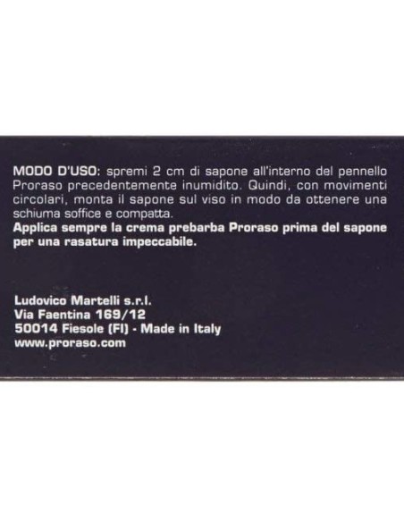 proraso sapone da barba tubo 150ml - protettiva: tuttocasashop.live: igiene e cura della persona