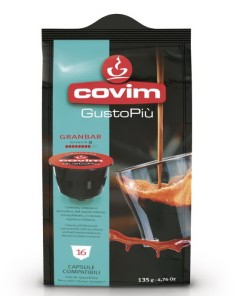 covim gustopiu' caffe' 16 capsule granbar compatibili nescafe' dolce gusto: tuttocasashop.live: altro - bazar
