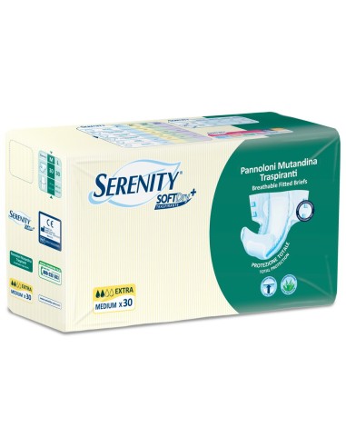 serenity pannoloni mutandina per incontinenti - 30 pezzi - extra - taglia m: tuttocasashop.live: igiene e cura della persona