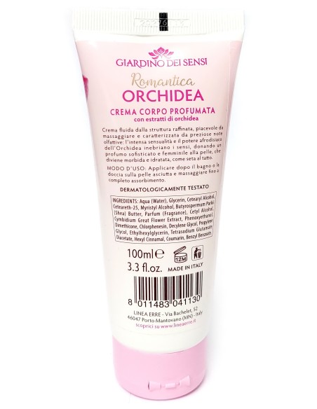 giardino dei sensi crema corpo profumata - 100ml - romantica - orchidea: tuttocasashop.live: igiene e cura della persona