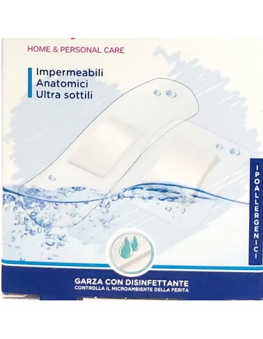dealo 15 cerotti antiacqua - 10pz 7x2cm - 5pz 4x4cm - impermeabili sottili: tuttocasashop.live: igiene e cura della persona