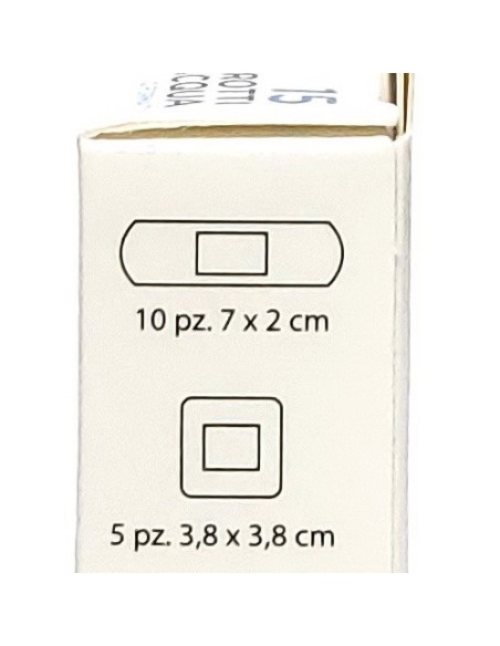 dealo 15 cerotti antiacqua - 10pz 7x2cm - 5pz 4x4cm - impermeabili sottili: tuttocasashop.live: igiene e cura della persona