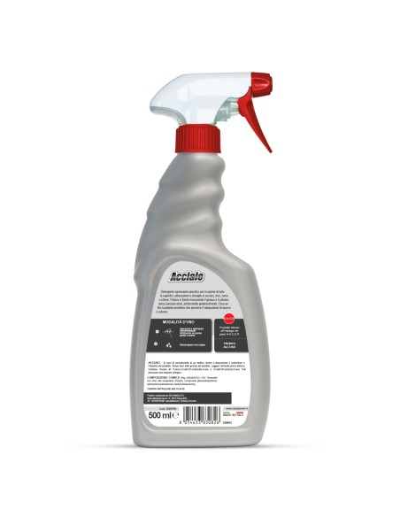 dual power acciaio spray - 500ml - detergente per superfici inox: tuttocasashop.live: pulizia e cura della casa