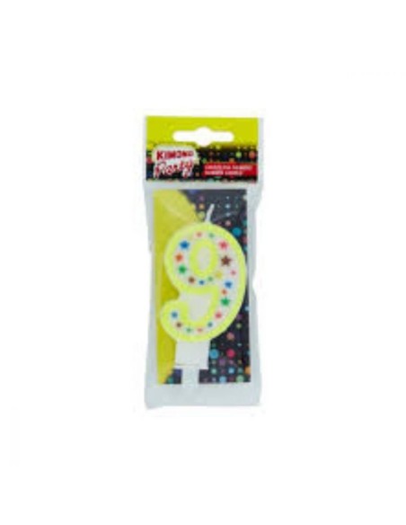 kimono candelina buon compleanno - numero 9: tuttocasashop.live: carta & monouso