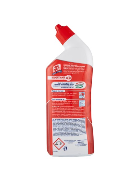 wc net detergente per wc 700ml - igiene totale gel - disinfettante 5 azioni: tuttocasashop.live: pulizia e cura della casa