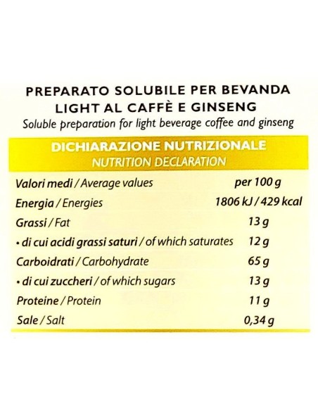 aroma light 30 capsule di gusto ginseng light senza lattosio - per nespresso: tuttocasashop.live: altro - bazar