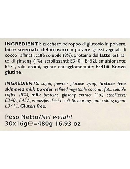 aroma light 30 capsule di gusto - ginseng piu' senza lattosio - dolce gusto: tuttocasashop.live: altro - bazar