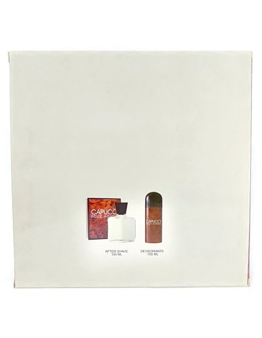 capucci homme confezione regalo: after shave 100ml + deodorante 150ml: tuttocasashop.live: igiene e cura della persona