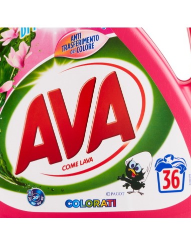 ava detersivo lavatrice liquido - 36 lavaggi 1800ml - esplosione primavarile: tuttocasashop.live: prodotti per bucato e tessuti
