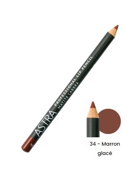 astra professional lip pencil - matita labbra - 34 - marron glacee: tuttocasashop.live: igiene e cura della persona