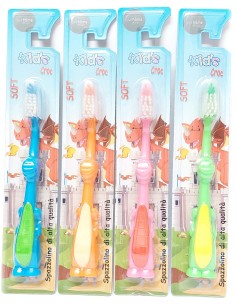 lovehome kids croc - spazzolino da denti per bambini - colori assortiti: tuttocasashop.live: igiene e cura della persona