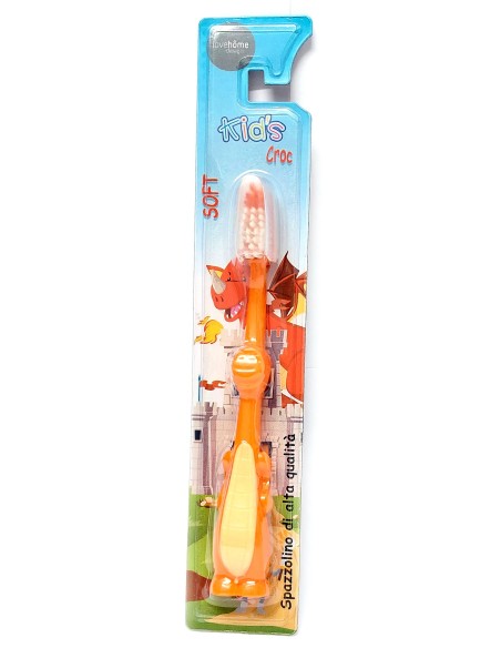 lovehome kids croc - spazzolino da denti per bambini - colori assortiti: tuttocasashop.live: igiene e cura della persona