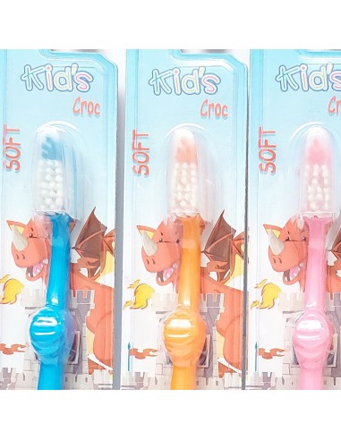 lovehome kids croc - spazzolino da denti per bambini - colori assortiti: tuttocasashop.live: igiene e cura della persona