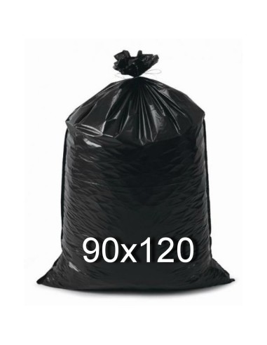 sos sacco rifiuti misura condominiale 90x120cm - 5 pezzi - neri - resistenti: tuttocasashop.live: pulizia e cura della casa