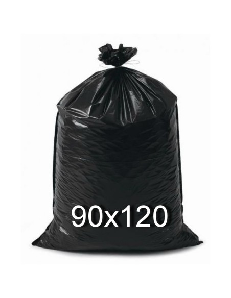 sos sacco rifiuti misura condominiale 90x120cm - 5 pezzi - neri - resistenti: tuttocasashop.live: pulizia e cura della casa