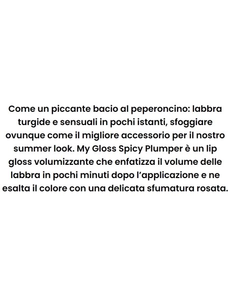 astra my gloss spicy plumper lucidalabbra volumizzante - peperoncino: tuttocasashop.live: igiene e cura della persona