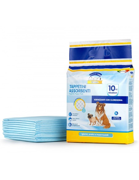 clendy 10 traverse per animali 60x60cm - tappetini assorbenti multiuso: tuttocasashop.live: altro - bazar