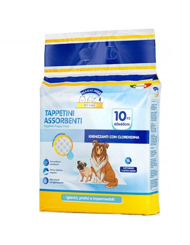 clendy 10 traverse per animali 60x60cm - tappetini assorbenti multiuso: tuttocasashop.live: altro - bazar