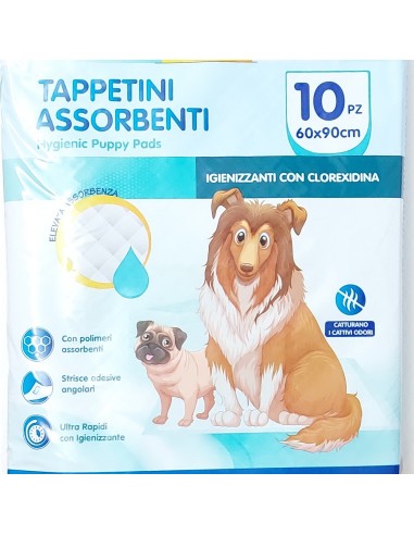 clendy 10 traverse per animali 60x90cm - tappetini assorbenti multiuso: tuttocasashop.live: altro - bazar