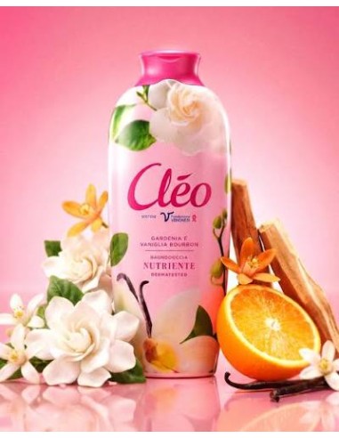 cleo bagnodoccia 750ml - nutriente - gardenia e vaniglia bourbon: tuttocasashop.live: igiene e cura della persona