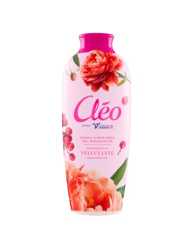 cleo bagnodoccia 750ml - vellutante - peonia e pepe rosa del madagascar: tuttocasashop.live: igiene e cura della persona