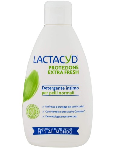 lactacyd detergente intimo - 200ml - protezione extra fresh: tuttocasashop.live: igiene e cura della persona
