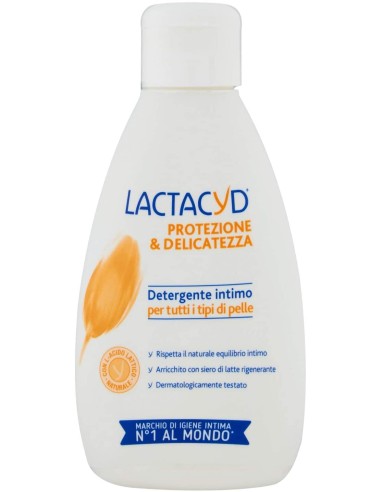 lactacyd detergente intimo - 200ml - protezione & delicatezza: tuttocasashop.live: igiene e cura della persona