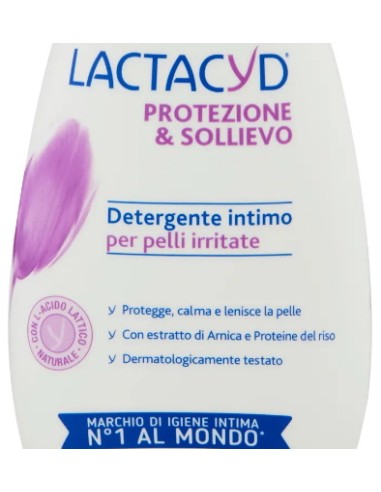 lactacyd detergente intimo - 200ml - protezione & sollievo - pelli irritate: tuttocasashop.live: igiene e cura della persona