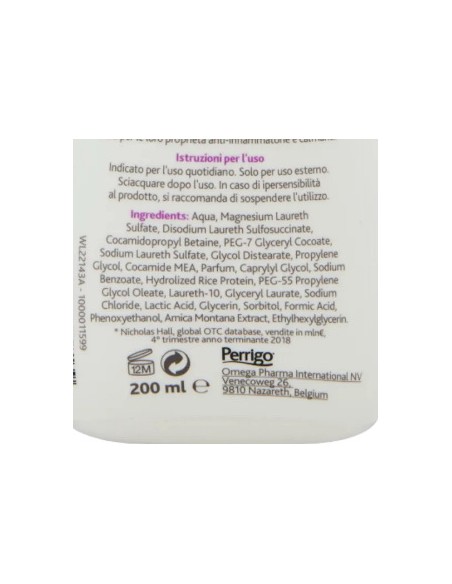 lactacyd detergente intimo - 200ml - protezione & sollievo - pelli irritate: tuttocasashop.live: igiene e cura della persona