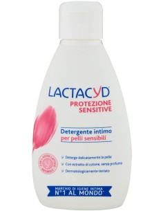 lactacyd detergente intimo - 200ml - protezione sensitive - pelli sensibili: tuttocasashop.live: igiene e cura della persona