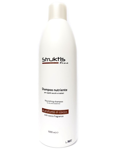 struktis shampoo professionale - 1 litro - cocco - nutriente secchi sfibrati: tuttocasashop.live: igiene e cura della persona