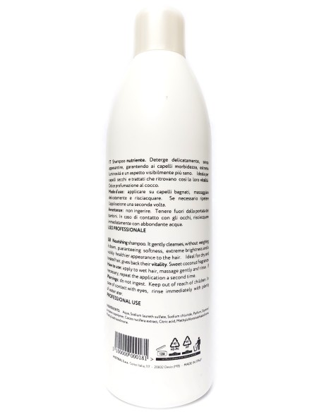 struktis shampoo professionale - 1 litro - cocco - nutriente secchi sfibrati: tuttocasashop.live: igiene e cura della persona