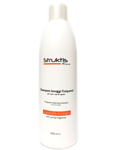 struktis shampoo professionale - 1 litro - vaniglia - lavaggi frequenti: tuttocasashop.live: igiene e cura della persona
