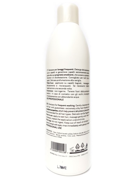 struktis shampoo professionale - 1 litro - vaniglia - lavaggi frequenti: tuttocasashop.live: igiene e cura della persona