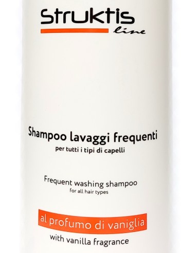 struktis shampoo professionale - 1 litro - vaniglia - lavaggi frequenti: tuttocasashop.live: igiene e cura della persona
