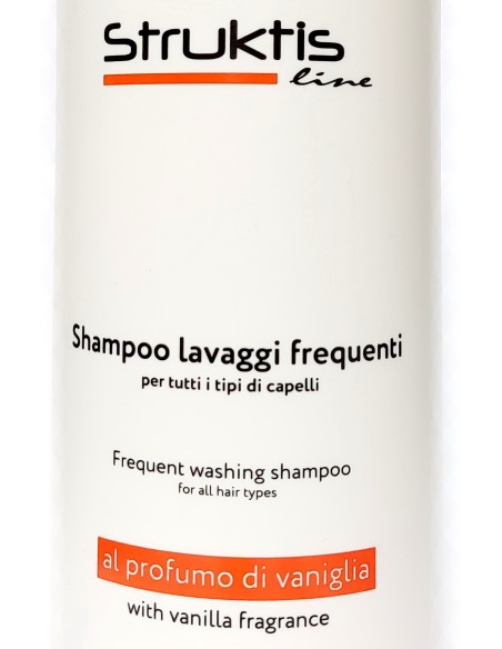 struktis shampoo professionale - 1 litro - vaniglia - lavaggi frequenti: tuttocasashop.live: igiene e cura della persona