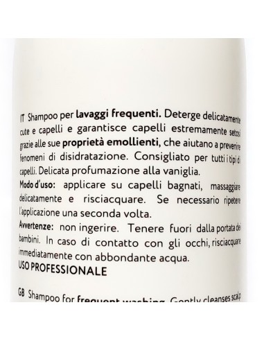 struktis shampoo professionale - 1 litro - vaniglia - lavaggi frequenti: tuttocasashop.live: igiene e cura della persona